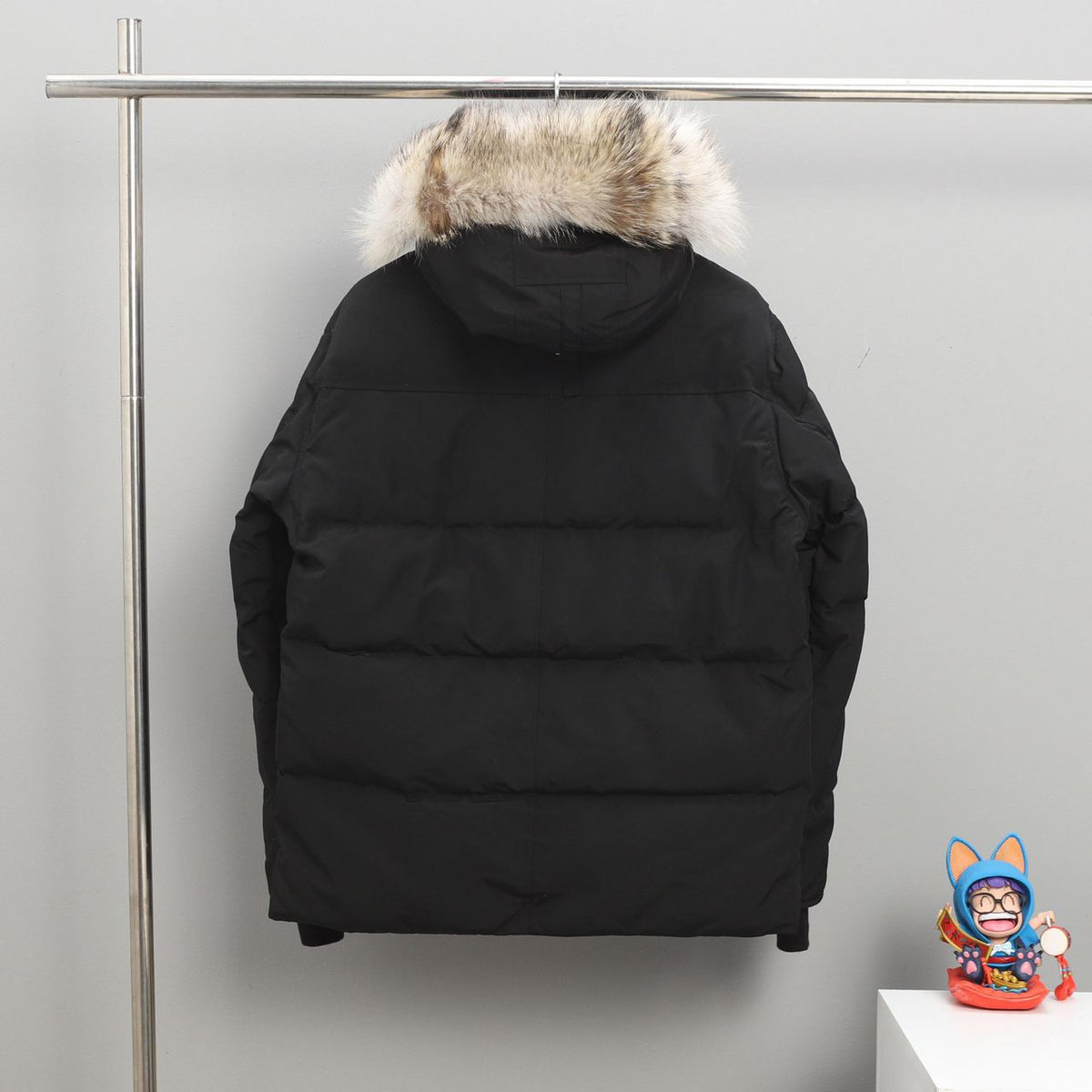 Black Badge Fur Coat